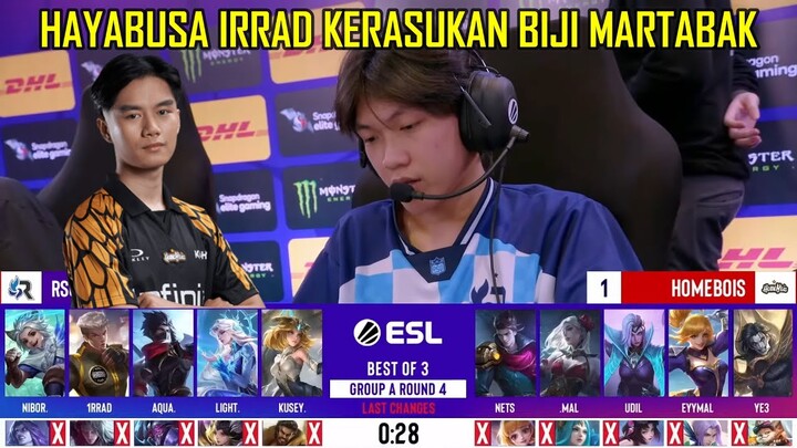 HAYABUSA IRRAD BUNGKAM KESOMBONGAN UDIL !! HOMEBOIS VS RSG PH GAME 2