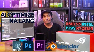 MAY NANALO NA! Intel i9 12th Gen vs AMD Ryzen 9 Stock Comparison ft Asus Z690 HERO AI Overclocking