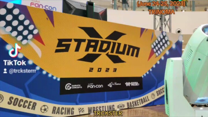 STADIUM X: Digital Sports & Retro Games Event (June 24-25, 2023) atTRINOMA. Tried a driving game!