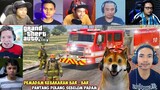 Reaksi Obit & wayan x gaming Menjadi Petugas Pemadam Kebakaran Bar - Bar | GTA V Indonesia