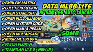 Data ML Lite 50Mb Khusus Hp Kentang Ram 1gb  Terbaru Patch Floryn - Cara Atasi Lag & Patah Patah ML