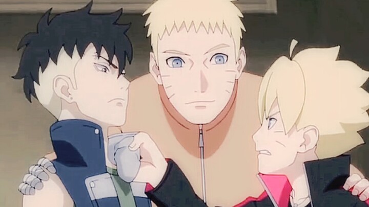Kawaki and Naruto are father and son, Boruto is just an accident