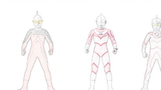 Simple drawing of Ultraman character relationships: Tiga has no children, and there are actually 11 