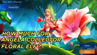 How Much Angela Collector Floral Elf Skin Will Cost ?|| Guide For Angela Collector Floral Elf Draw