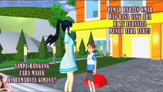 RUMAH OMAR DAN HANA KARTUN DI TV INI PENUH TEKA TEKI!! SAKURA SCHOOL SIMULATOR