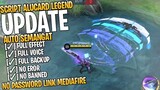 Script Skin Alucard Legend Full Efeect No Password Patch Terbaru | Mobile Legends