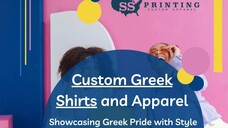 Custom Greek Shirts and Apparel | Greek Shirt | SS Printing