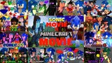 Sonic the Hedgehog movie in MINECRAFT MOVIE full series