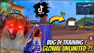 Eksperiment TIKTOK Free Fire !! Bug UNLIMITED Glowall Di Training Ground TERNYATA masih BISA ??!!