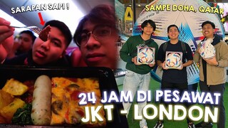 24 Jam Perjalanan Ke London w/ Jerome Polin - AUTO JET LAG