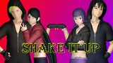 [MMD Boruto]Sumire, Sarada, Boruto&Kawaki-Shake it up