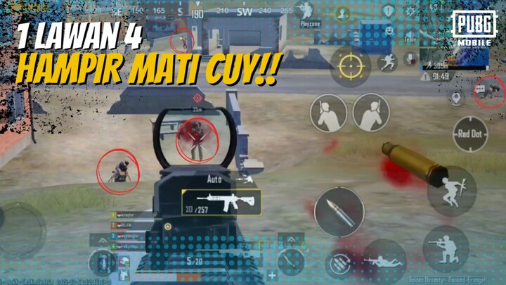 Kill 26 Di Event Terbaru Hampir Mati Lawan 1 Squad | PUBG Mobile