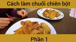 Cách làm chuối chiên bột #1