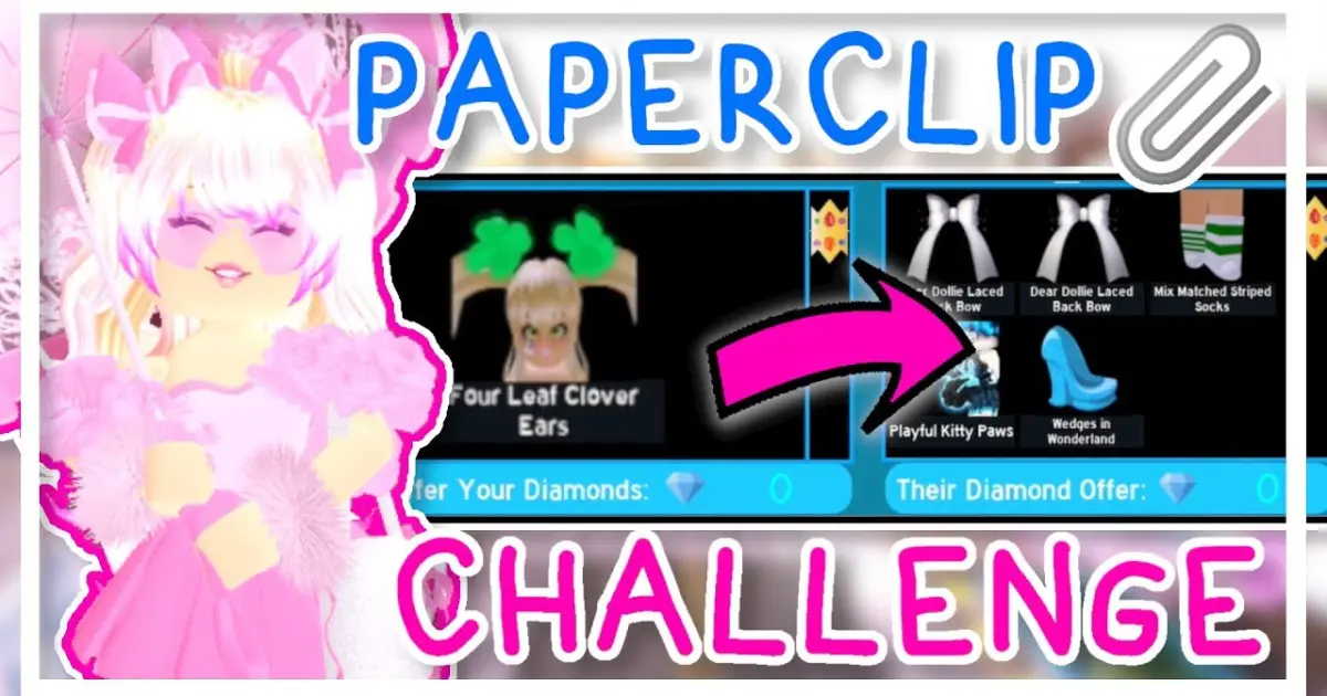 Paperclip Challenge! *BIG FAIL* Royale?High Roblox atelieryuwa.ciao.jp