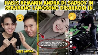 HABIS JADI SADBOY ANDRA LANGSUNG SALTING DIBUATIN RATU TIKTOK BUCIN🥰