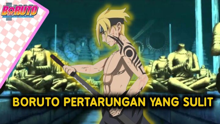 BORUTO TWO BLUE VORTEX CHAPTER 14-PERTARUNGAN YANG SULIT-Fanfic