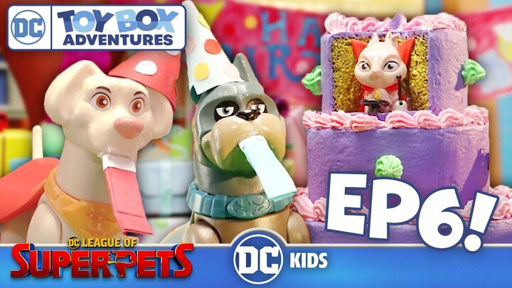DC League of Super-Pets - PB’s Surprise Party! | Episode 6 | DC Toy Box Adventures | @DC Kids