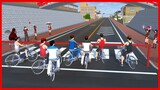 Bicycle Racing Competition || SAKURA School Simulator