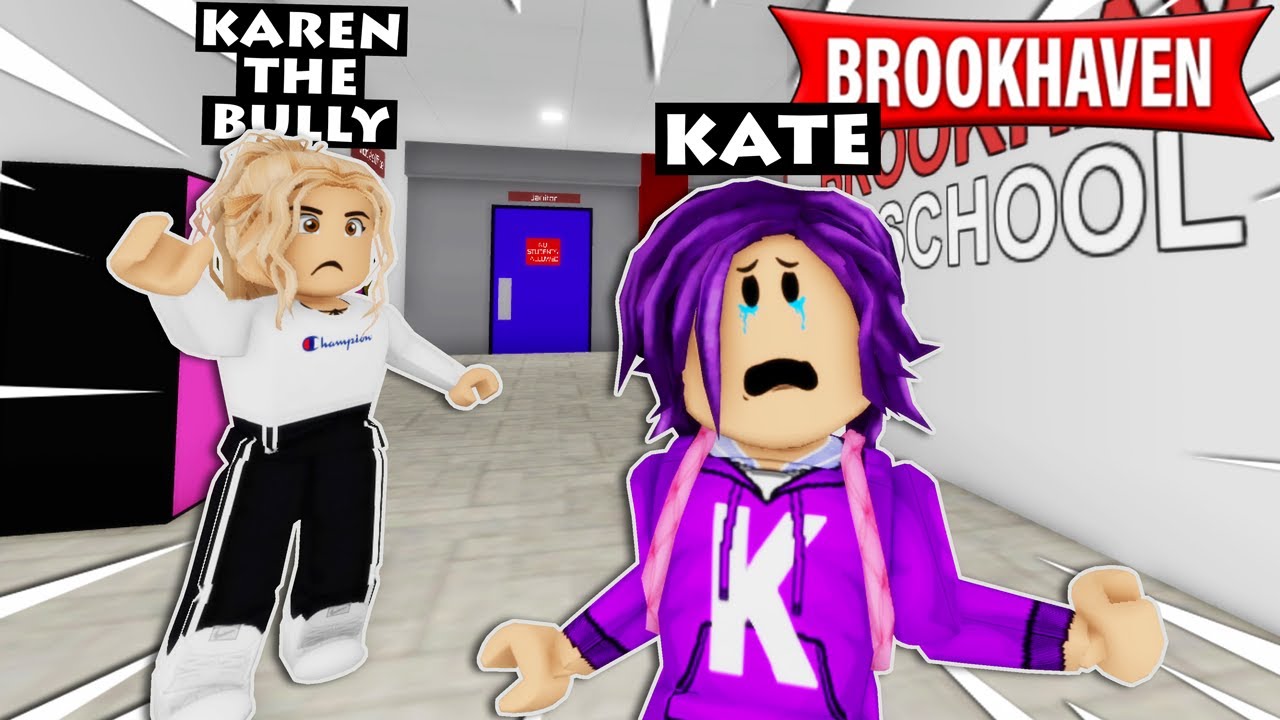 Kate got BULLIED by Angry Karen in Brookhaven! | Roblox Roleplay ...