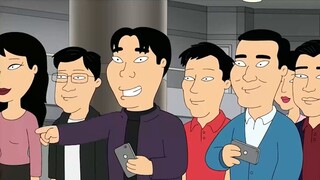 Family Guy: Ah Q pernah syuting drama romantis Korea, dimana Peter pergi ke Korea untuk menjalani op