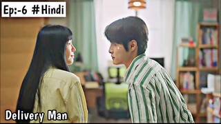 Innocent Poor Boy fall in love with Ghost Girl 😱/Delivery man ep:-6 explained in hindi / k-dramas