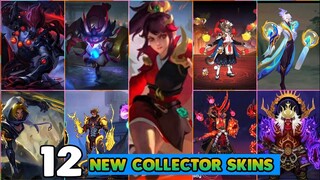 12 UPCOMING COLLECTOR SKINS 2022-2023 || MOBILE LEGENDS || MLBB NEW SKINS