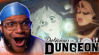 DARK MAGIC?!? FALLIN!!! | Delicious In Dungeon Ep 12 REACTION!