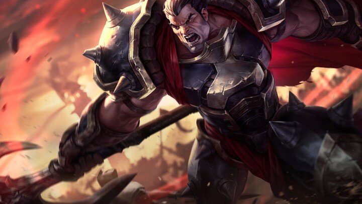 [LOL All heroes, all skins, full voice] Darius, the hand of Noxus