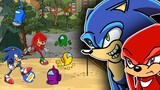 AMONG US vs. SONIC & KNUCKLES | Toonz Funny Animation