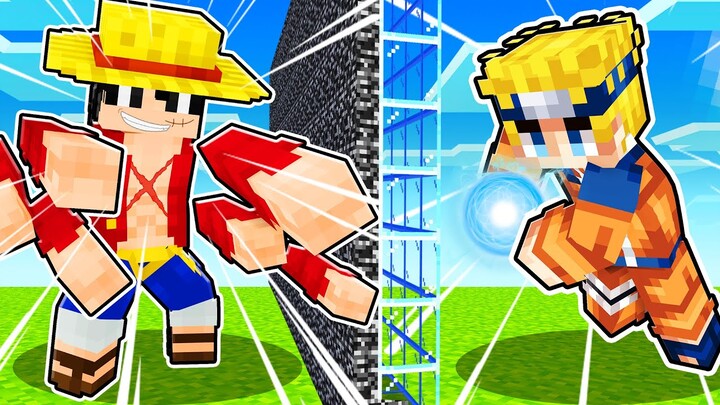 I CHEATED In A Minecraft ANIME BATTLE Competition!!