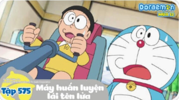 Doraemon S12 - Tập 3 Máy Huấn Luyện Lấy Tên Lửa