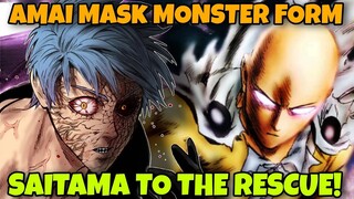 AMAI MASK MONSTER FORM AT SAITAMA!!! One Punch Man Manga and Web Comic Alalysis and Review TAGALOG