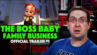 REACTION! The Boss Baby: Family Business Trailer #1 - Amy Sedaris Movie 2021