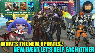 WHAT'S THE NEW UPDATES? | Let's Help Each Other Again | Mobile Legends: Bang Bang!