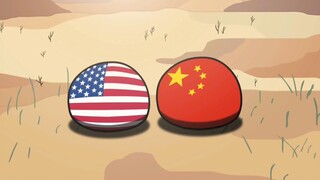 [Polandball MAD] มิตรภาพระหว่างคนแรกของตะวันออกและตะวันตกระหว่างจีนกับสหรัฐอเมริกาและสหรัฐอเมริกา - 
