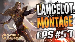 LANCELOT FAST HAND MONTAGE #57 ⚡️⚡️⚡️ | RANK HIGHLIGHTS | BEST MOMENTS | MOBILE LEGENDS BANG BANG