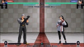 KOF15　拳皇ロバートvs覇者ちづる　一瞬の隙からEXコンボ　ランカーにクリーンヒットは難しい