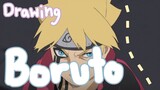 [Drawing] วาดรูป โบรุโตะ | Boruto: Naruto Next Generation