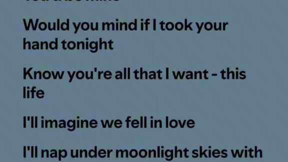Blue lyrics
