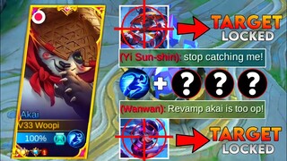 NEW REVAMP AKAI LOVES TO CATCH MARKSMAN HEROES! | AKAI TOP 1 GLOBAL | MLBB