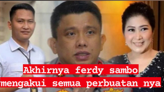 ferdy sambo mengakui menghabisi brigadir j