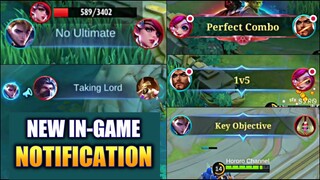 NEW INGAME FUN NOTIFICATION FOR US! | MOBILE LEGENDS