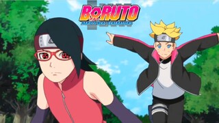 Boruto quiere que Sarada le muestre su Sharingan/ Español latino