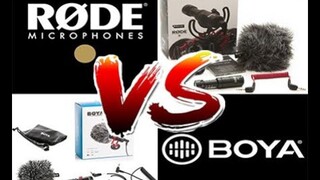 RODE vs BOYA BY-MM1 Blogging Microphones REVIEW / UNBOXING