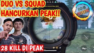 28 KILL BARENG IOG LORDDD PEAK HANCUR || FREE FIRE