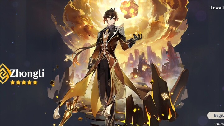 Pulling For Zhongli 30  Rerun  Genshin Impact