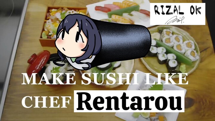 How to Make Sushizuka Roll with Rentarou Chef👨‍🍳