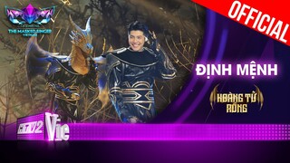 Hoàng Tử Rồng - Noo Phước Thịnh lần đầu live hit Định Mệnh| The Masked Singer Vietnam [Live Stage]