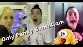 Funny Scare prank cam Compilation 2023