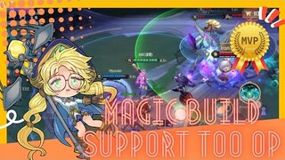 AOV;Annette Best Build Gameplay|Magic Build|OP Support-Arena Of Valor(@JUST RELAX TZ )